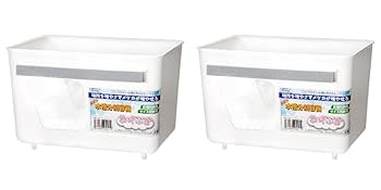 Amazon | ミプラス 水槽分割容器 わけぷか 白色×2個 | ミプラス